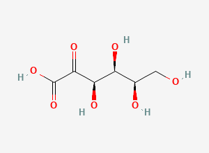 Two-dimensional chemical structure of Ascorbic acid EP Impurity-C, CAS 21675-47-8