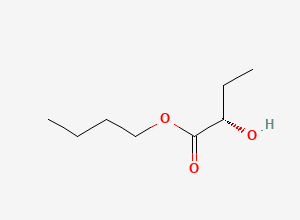 Two-dimensional chemical structure of Butyl (2S)-2-hydroxybutanoate