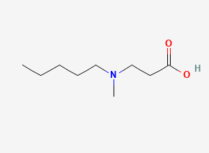 Two-dimensional chemical structure of Ibandronate EP Impurity A (Free Base), CAS 287395-61-3