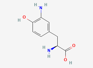 Two-dimensional chemical structure of 3-Aminotyrosine