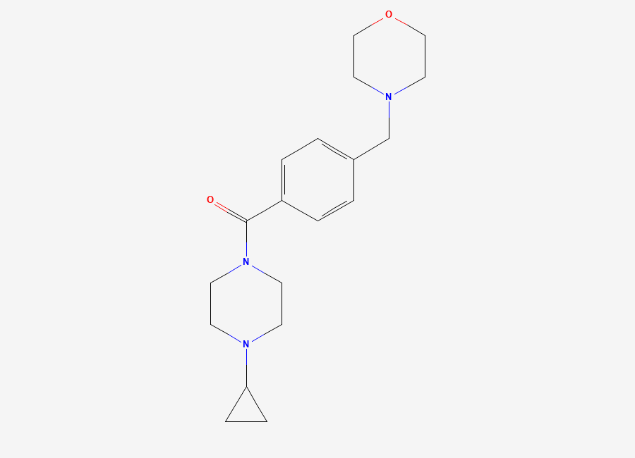Two-dimensional chemical structure of Bavisant