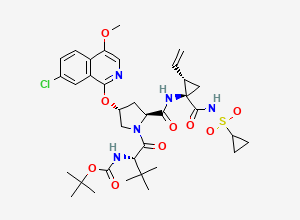 Two-dimensional chemical structure of Asunaprevir