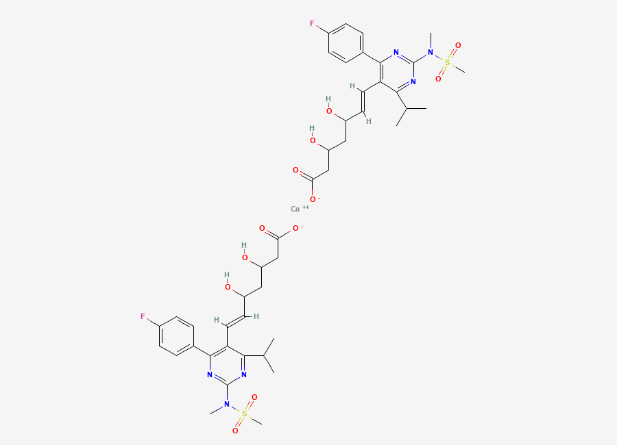 Two-dimensional chemical structure of 147098-20-2 (Calcium)