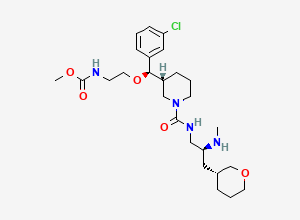 Two-dimensional chemical structure of Vtp-27999