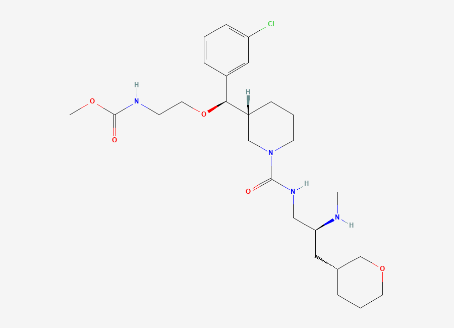 Two-dimensional chemical structure of Vtp-27999