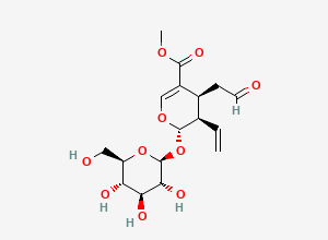 Two-dimensional chemical structure of Secologanin