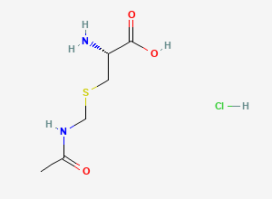 Two-dimensional chemical structure of S-(Acetamidomethyl)-L-cysteine hydrochloride