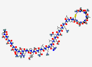 Two-dimensional chemical structure of Calcitonin Salmon, CAS 135506-95-5