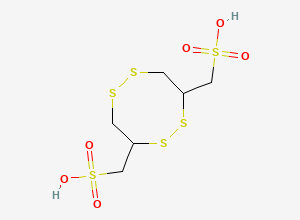 Two-dimensional chemical structure of ST166 (free acid)