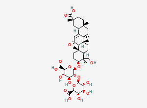 Two-dimensional chemical structure of Uralsaponin U