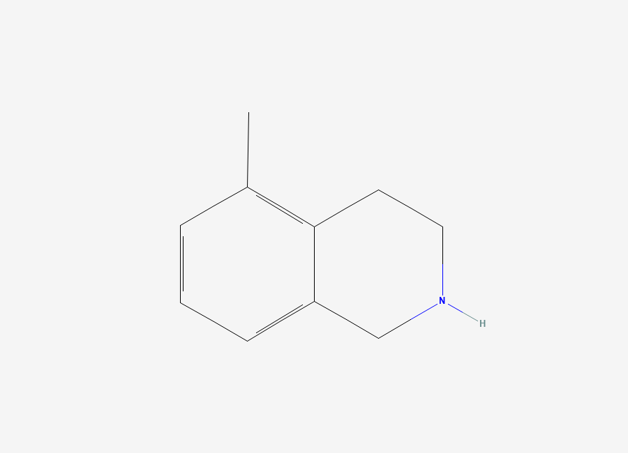 Two-dimensional chemical structure of 5-Methyl-1,2,3,4-tetrahydroisoquinoline
