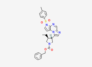 Two-dimensional chemical structure of Upadacitinib Impurity 9