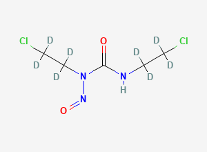 Two-dimensional chemical structure of Carmustine-D4