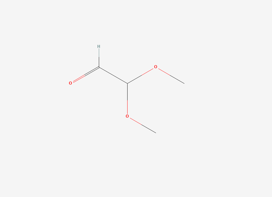 Two-dimensional chemical structure of Acetaldehyde, 2,2-dimethoxy-