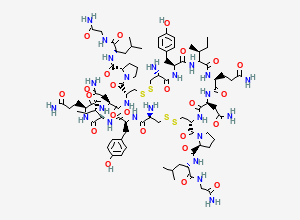 Two-dimensional chemical structure of Oxytocin EP Impurity B/ Oxytocin Antiparallel Dimer/ β-Oxytocin Dimer, CAS 20054-93-7