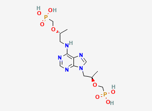 Two-dimensional chemical structure of Tenofovir Impurity W