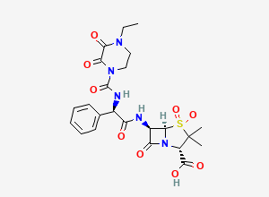 Two-dimensional chemical structure of Piperacillin Impurity 20