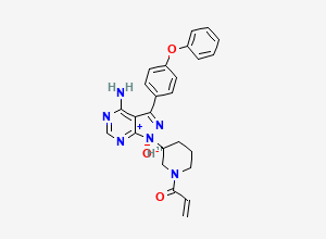 Two-dimensional chemical structure of Ibrutinib Impurity 24