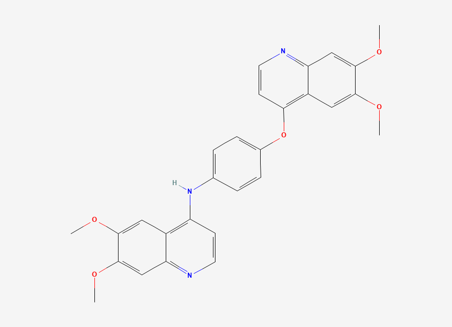 Two-dimensional chemical structure of Cabozantinib Dimer Impurity