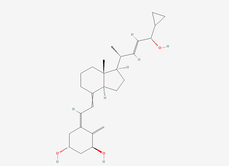 Two-dimensional chemical structure of Calcipotriol EP Impurity B (Free Base)