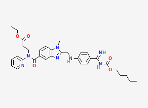 Two-dimensional chemical structure of UBW2RK7DA8, CAS 1416446-45-1