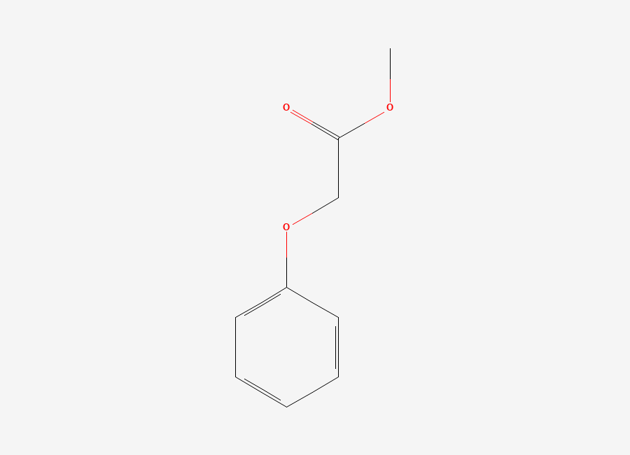 Two-dimensional chemical structure of Methyl phenoxyacetate