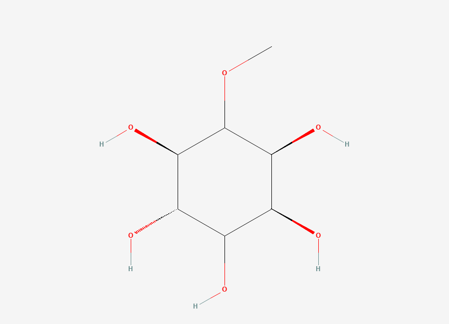Two-dimensional chemical structure of Ononitol, (+)-