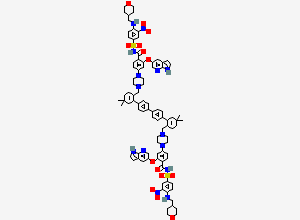 Two-dimensional chemical structure of Venetoclax Dimer 2 Impurity, CAS 2412506-53-5