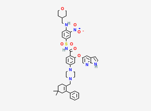 Two-dimensional chemical structure of Deschloro Venetoclax Impurity, CAS 2573767-91-4