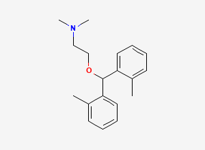 Two-dimensional chemical structure of Methyl orphenadrine, CAS 21945-88-0