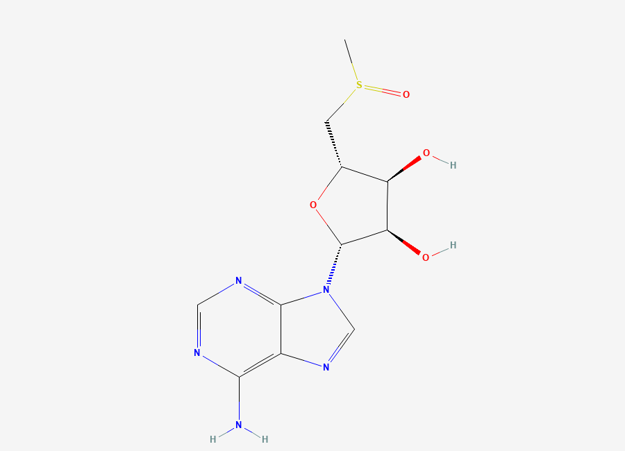 Two-dimensional chemical structure of Adenosine Related Compound-3, CAS 3387-65-3