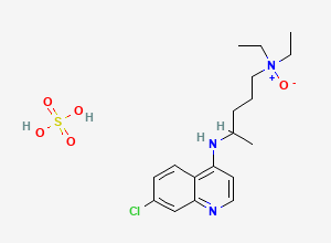 Two-dimensional chemical structure of Chloroquine Related Compound G