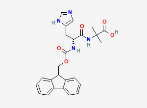 Two-dimensional chemical structure of Semaglutide Impurity 104, CAS 2171211-18-8