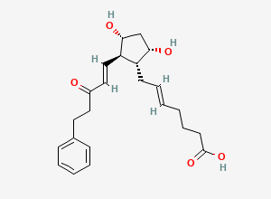 Two-dimensional chemical structure of Latanoprost Impurity 19