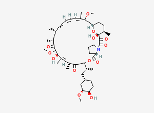 Two-dimensional chemical structure of Prolyl-rapamycin, CAS 156223-31-3