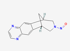Two-dimensional chemical structure of N-Nitrosovarenicline