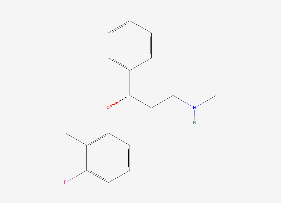 Two-dimensional chemical structure of Atomoxetine EP Impurity F, CAS 2727370-25-2