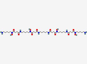 Two-dimensional chemical structure of Deferoxamine EP Impurity H (Free Base)