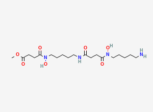 Two-dimensional chemical structure of Deferoxamine EP Impurity E (Free Base), CAS 804456-12-0
