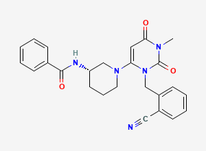 Two-dimensional chemical structure of 6Q5A4J4SWQ, CAS 1618644-32-8
