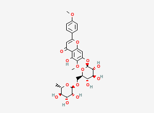 Two-dimensional chemical structure of Pectolinarin