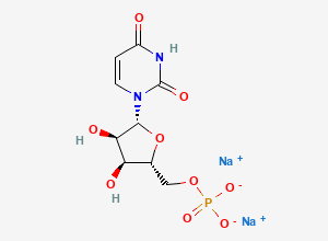 Two-dimensional chemical structure of Uridine monophosphate disodium