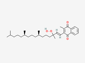 Two-dimensional chemical structure of Phytonadione Photodegradation Impurity, CAS 2241755-02-0