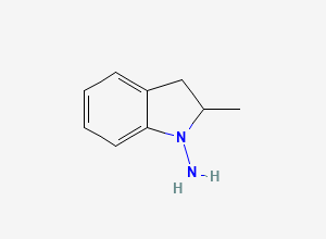 Two-dimensional chemical structure of Indapamide EP Impurity C, CAS 31529-46-1