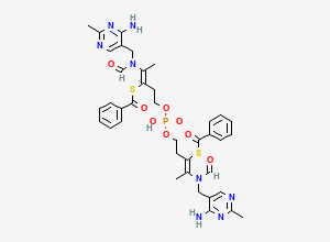 Two-dimensional chemical structure of Benfotiamine Dimer