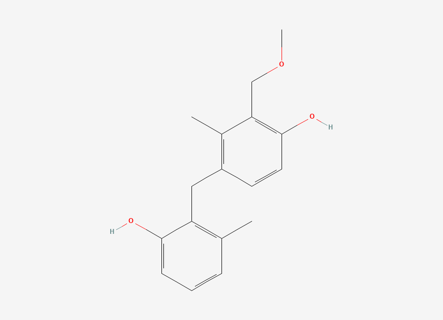 Two-dimensional chemical structure of Peniphenylane D, CAS 2194580-67-9