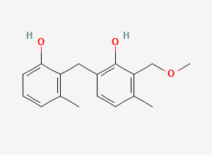 Two-dimensional chemical structure of Peniphenylane G, CAS 2194580-70-4