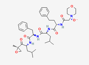 Two-dimensional chemical structure of Carfilzomib N-Oxide, CAS 1672698-96-2