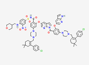 Two-dimensional chemical structure of Venetoclax Dimer Impurity, CAS 2270190-88-8