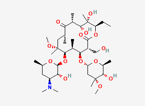 Two-dimensional chemical structure of 14- Hydroxy Clarithromycin, CAS 110671-78-8